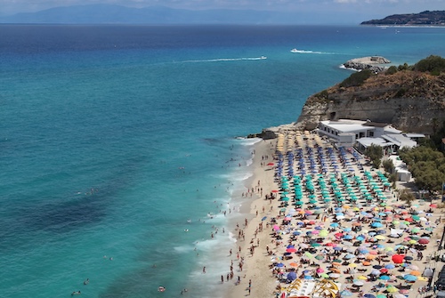 Beach in Tropea